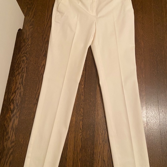 Max Mara white pants, never hemmed, raw hem - Picture 4 of 4
